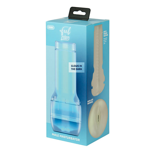 Kiiroo FeelGlow Stroker Glow-in-the-Dark Black masturbator