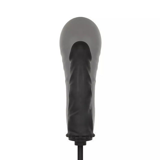 Anal Collection - Inflatable Dildo with Pump 14,5 cm - Black