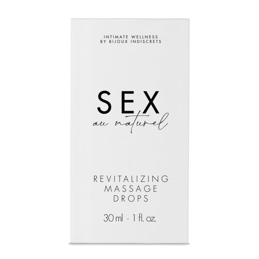 Bijoux Indiscrets – SEX AU NATUREL Revitalizing Intimate Massage Drops – 30
