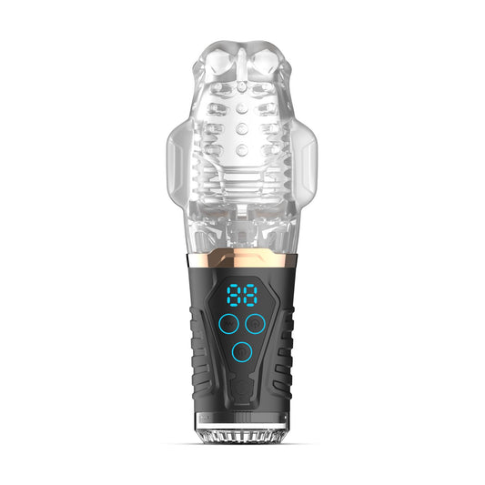 Teazers - Masturbator with Powerful Suction - Vibrating – Male Masturbator