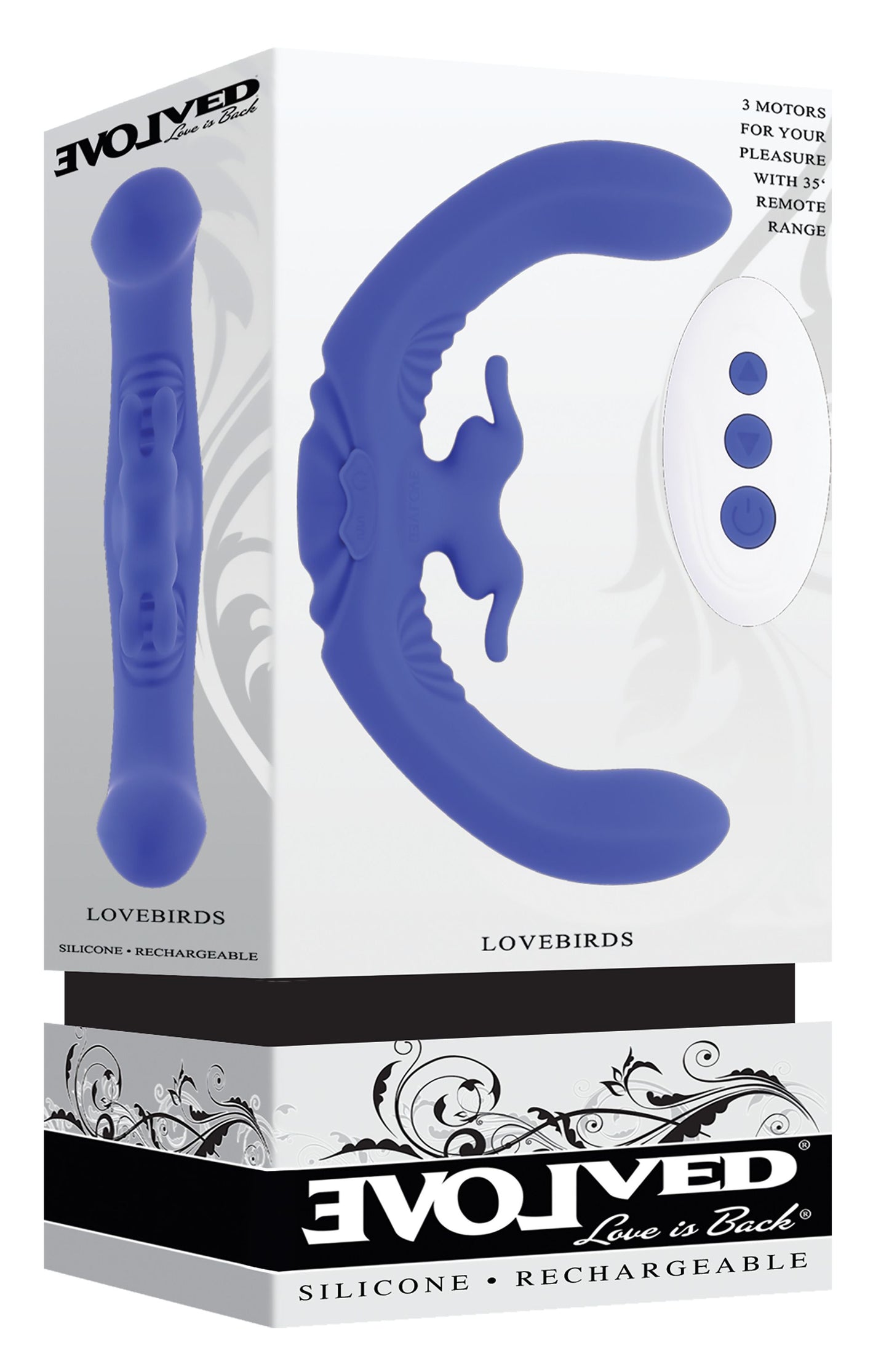 Evolved – Lovebirds – Dual-Ended Vibrator – Clitoral Vibrator