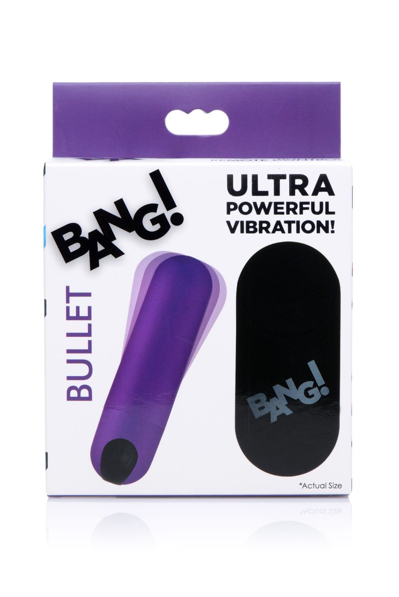 Bang! – Bullet Vibrator – Purple – Mini Bullet Vibrator
