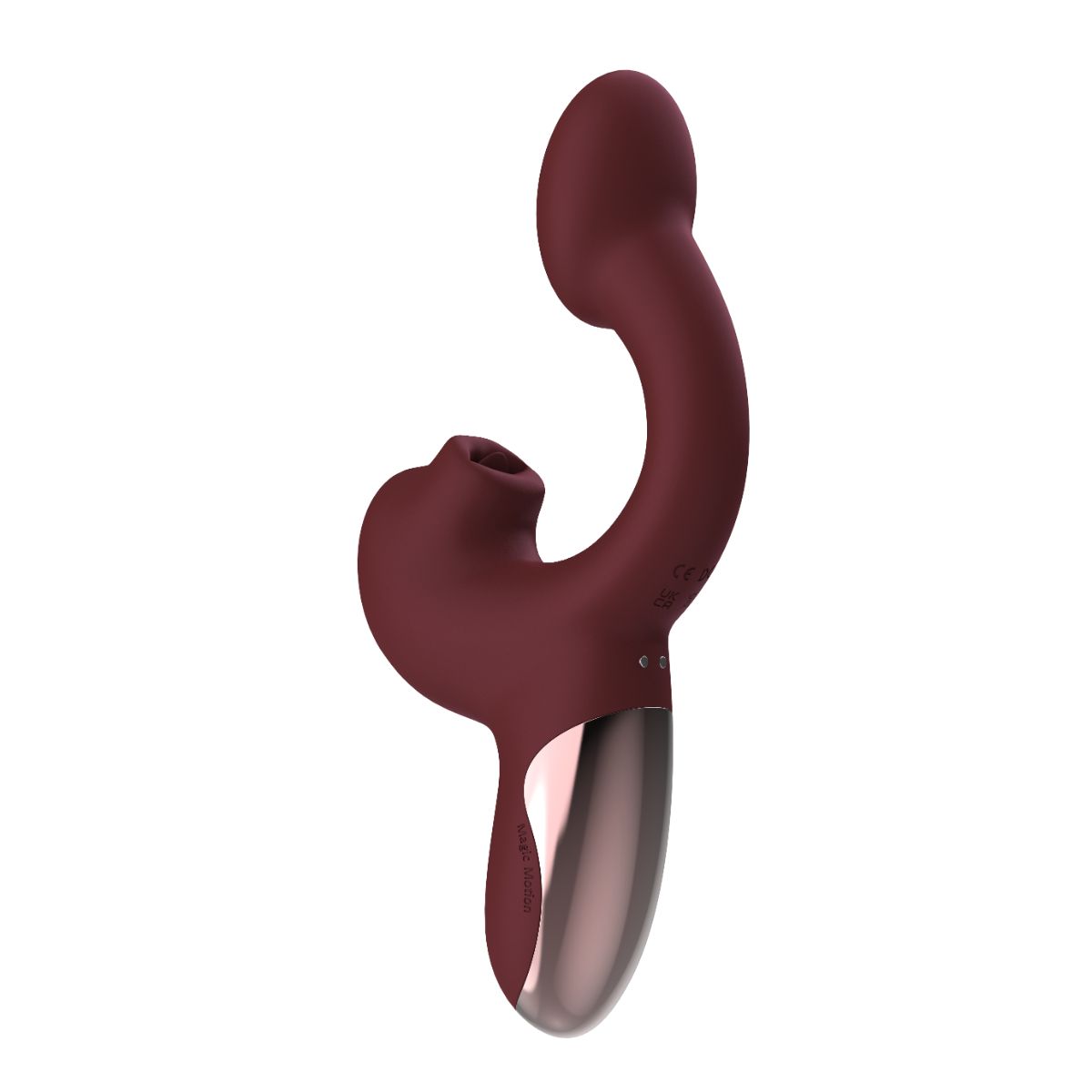 Magic Motion – Magic Ponder Vibrator with Lick & g-Spot Function – Red