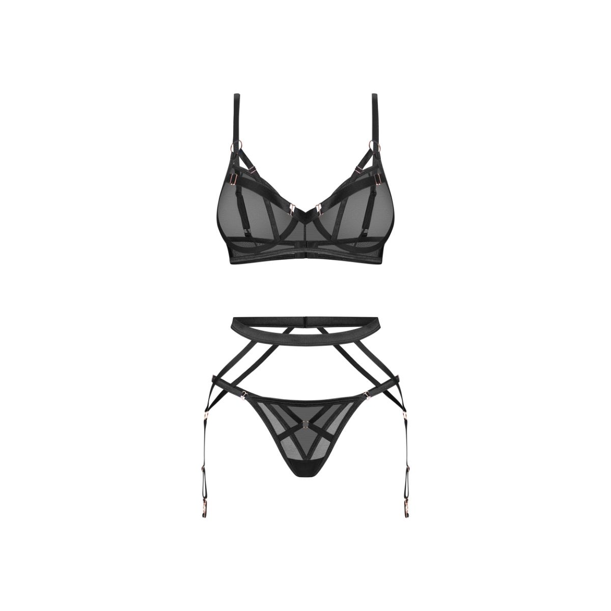 Euridia Lingerie Set 3-pcs | Obsessive