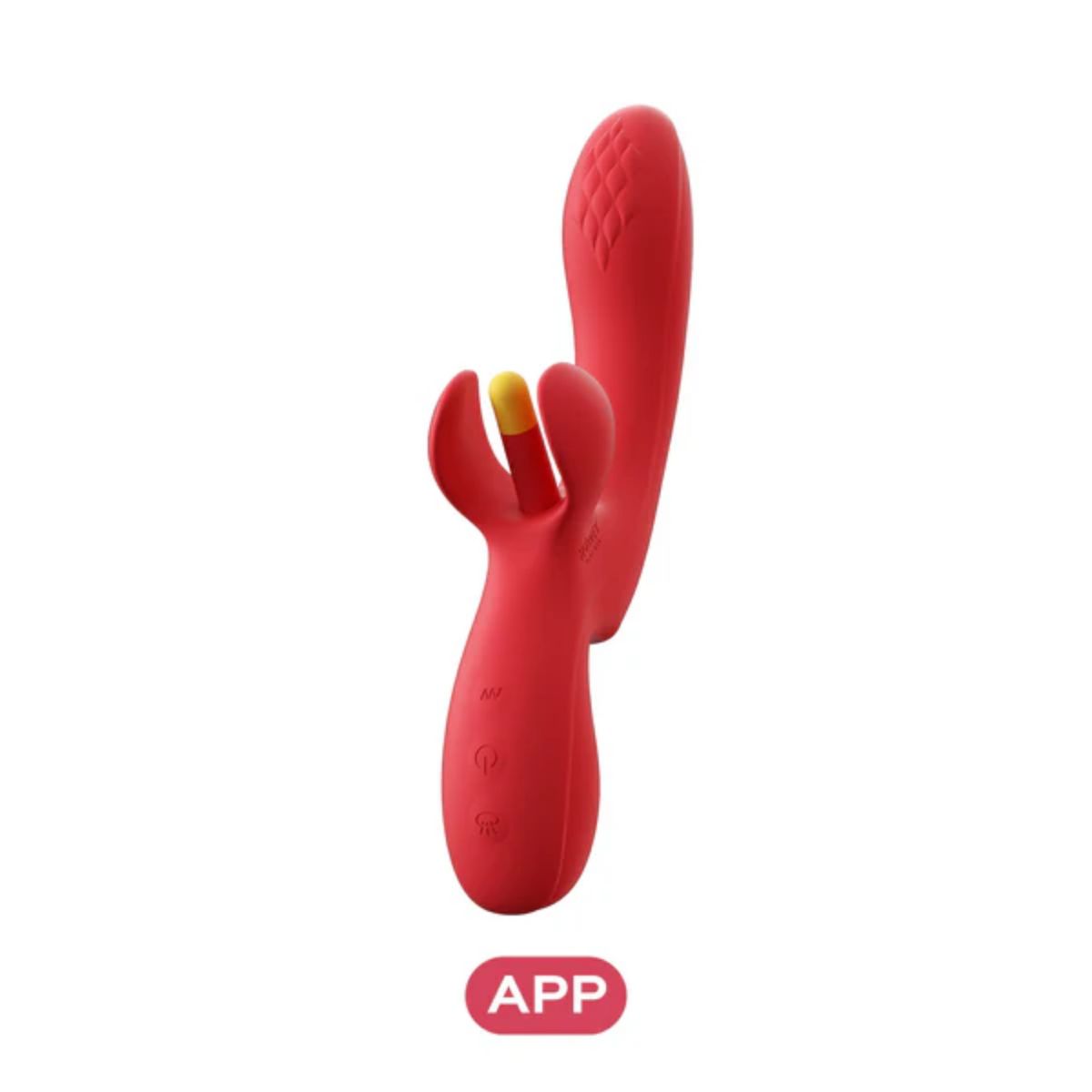 HoneyPlayBox – Fortexa Tapping A-Spot Vibrator – Red – Clitoral Vibrator