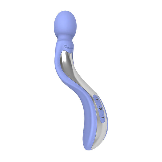 Teazers – Curved Wand Vibrator – Lavender – Powerful Wand Vibrator
