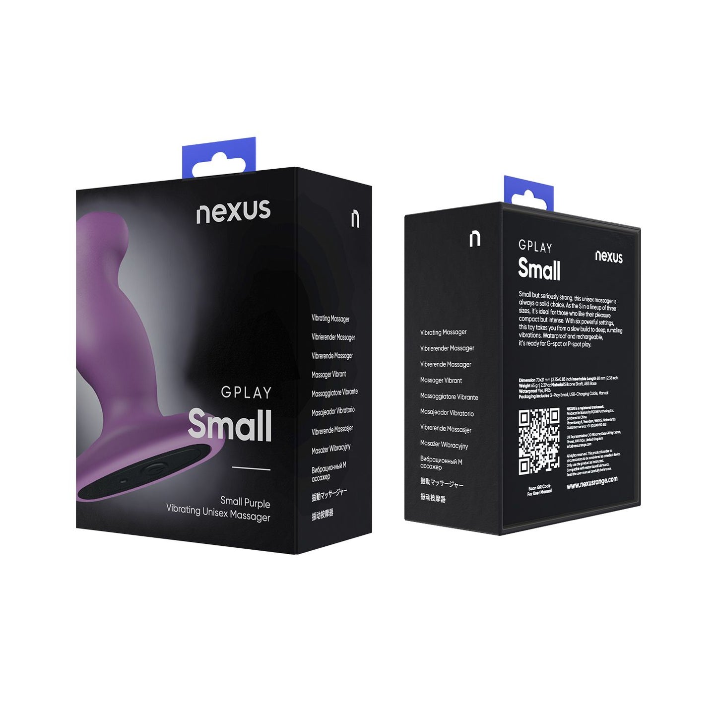 G-Play Plus Vibrator Small | Nexus