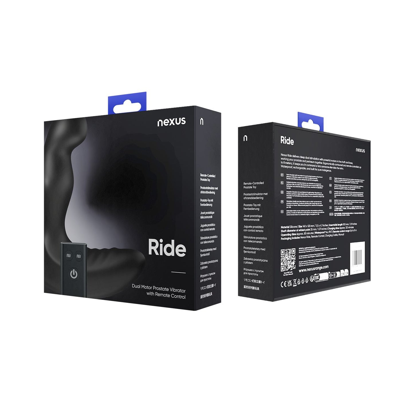Nexus - Ride Prostate Vibrator Dual Motor With Remote Control