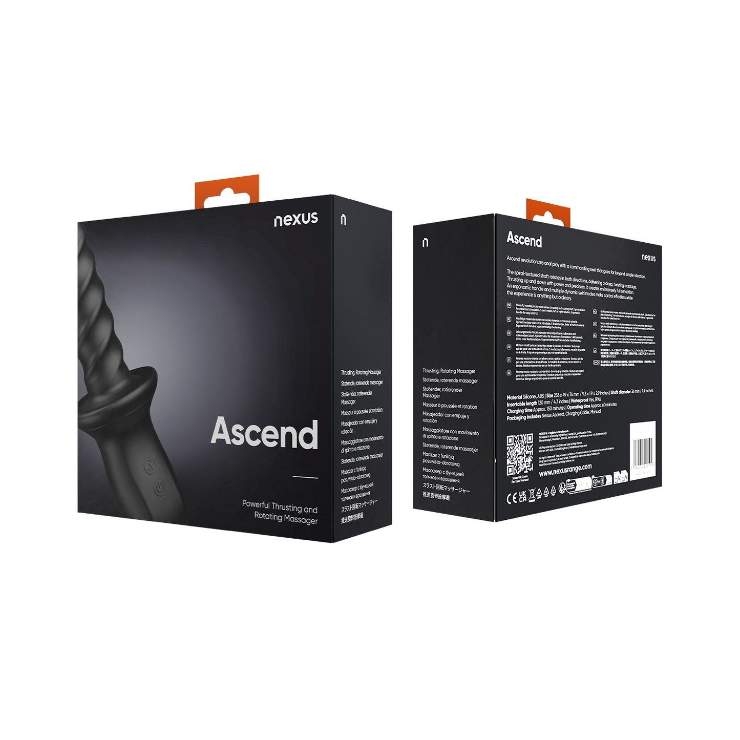Ascend Thrusting & Rotating Massager | Nexus