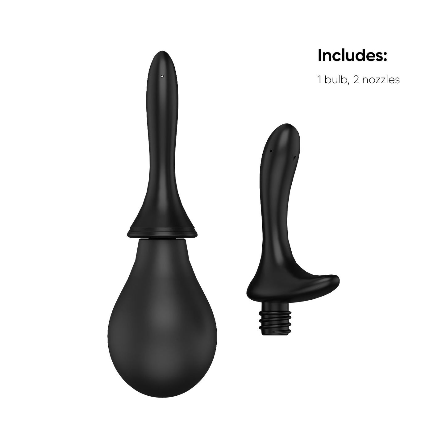 Intimate Shower Set with Two Silicone Nozzles | Nexus