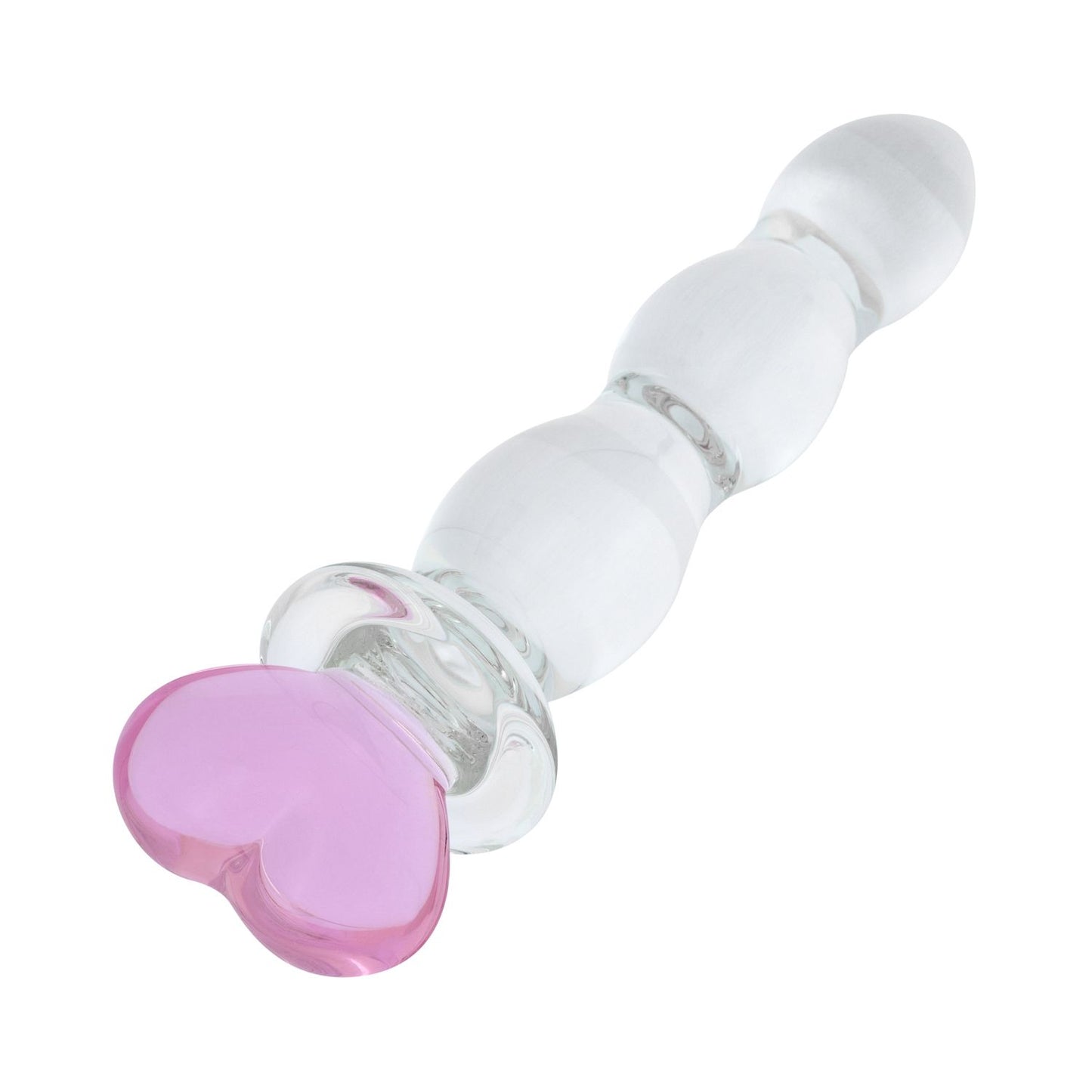 No. 35 Glass Dildo Heart Shape 7.4 Inch (18.8 cm) | Gildo