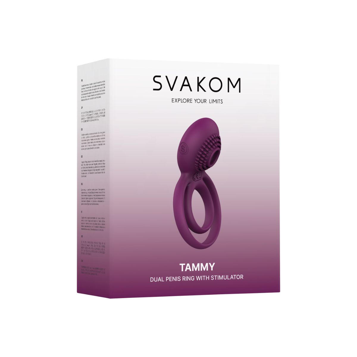 SVAKOM - Tammy Vibrating Cock Ring - Violet