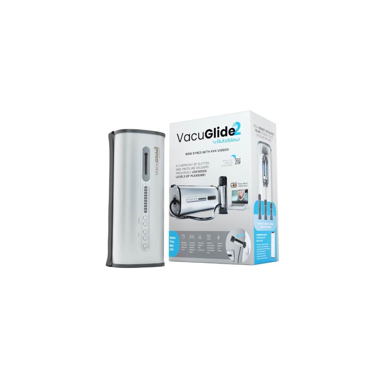 Autoblow – VacuGlide 2 Milking Machine – Video Sync – Automatic Masturbator
