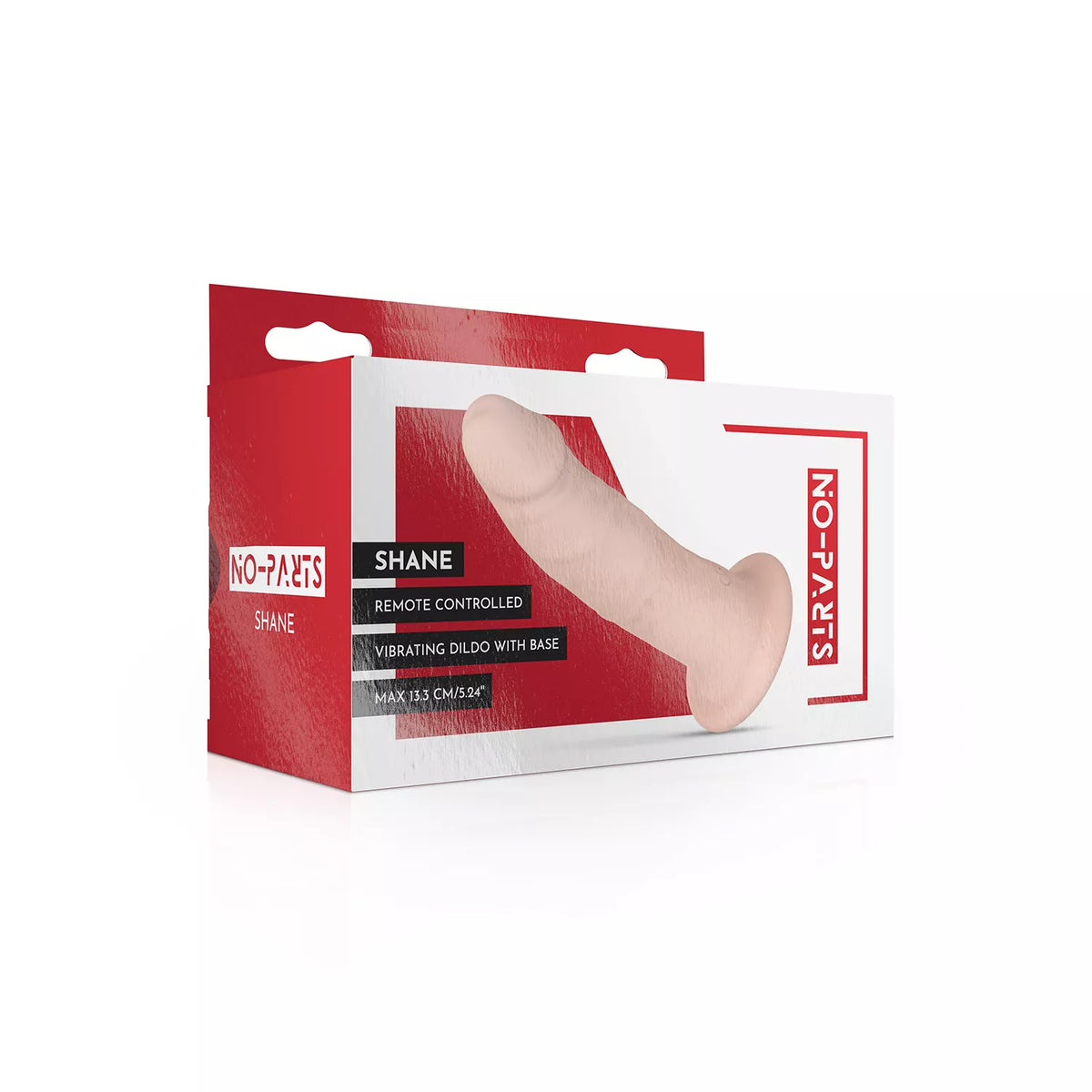 Shane Vibrating Dildo with Remote 5.1 Inch (13 cm) | No-Parts