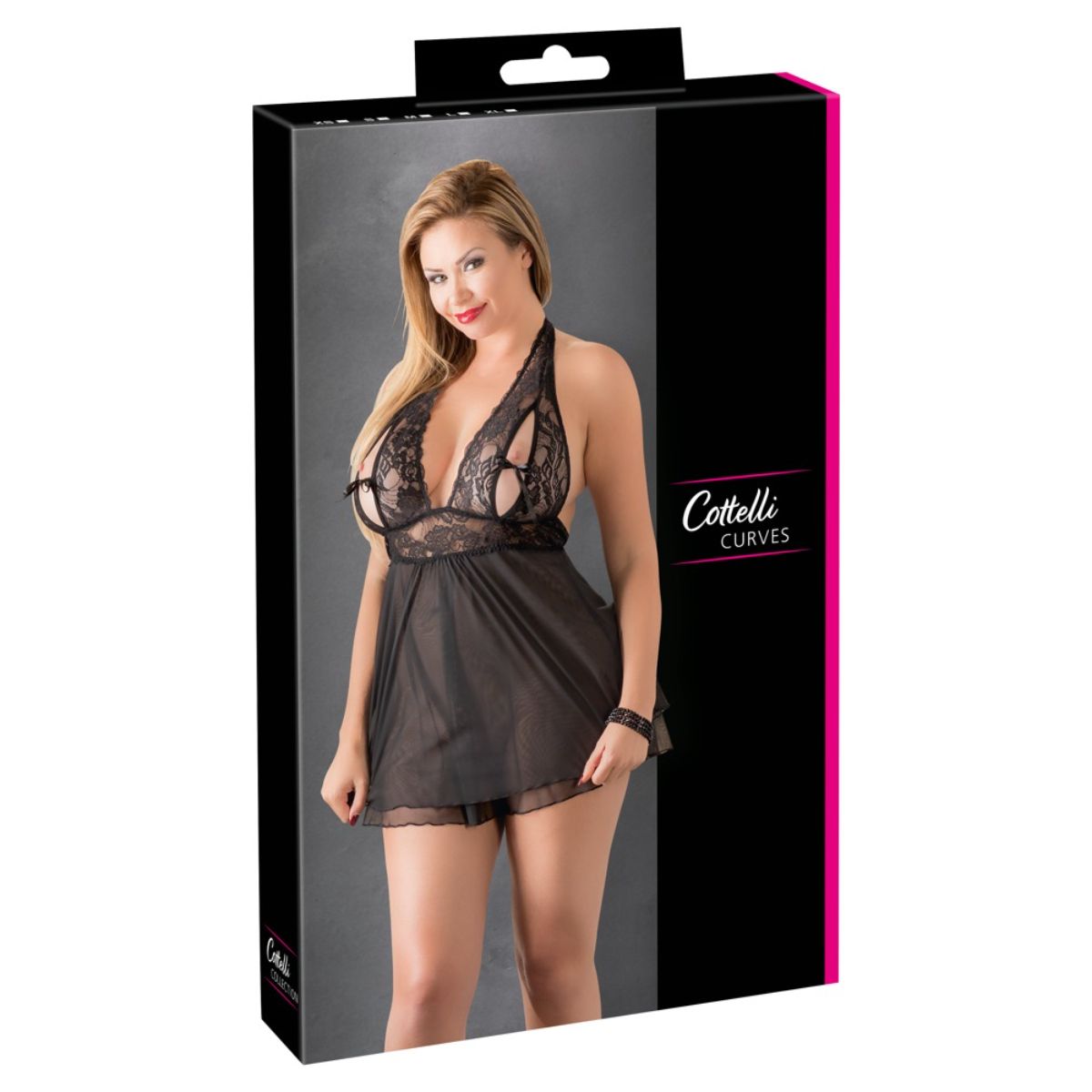 Cottelli Collection - Lace Nightdress