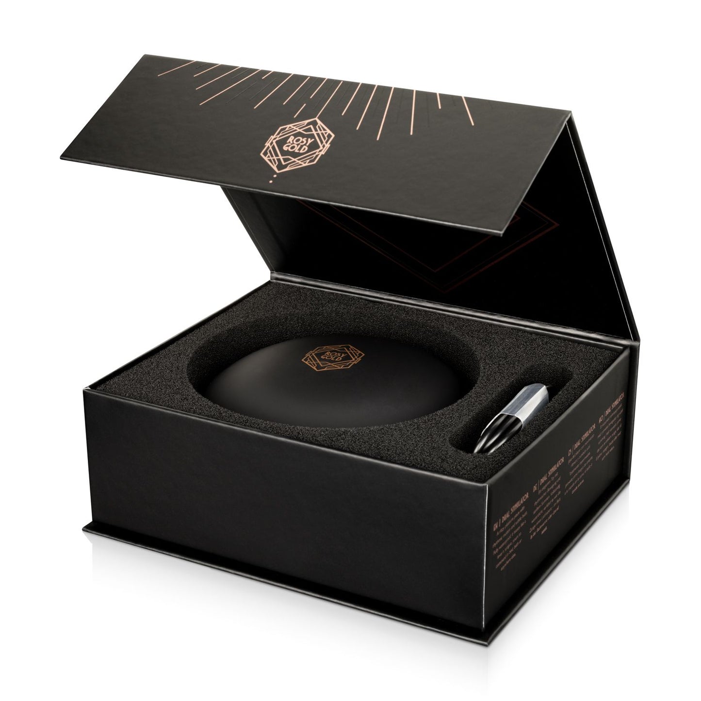 Wearable Vibrator with Luxury Charging Case | Rosy Gold