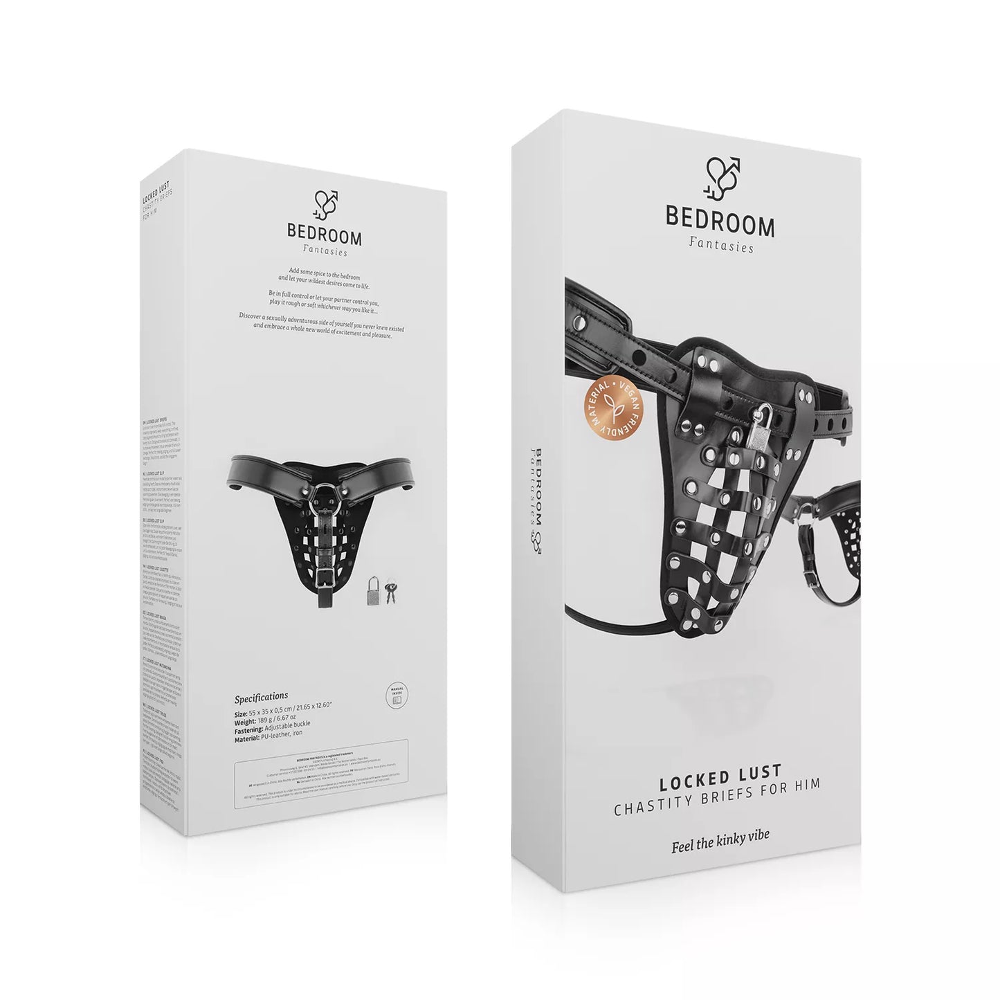 Bedroom Fantasies - Chastity Cage Panty - Black
