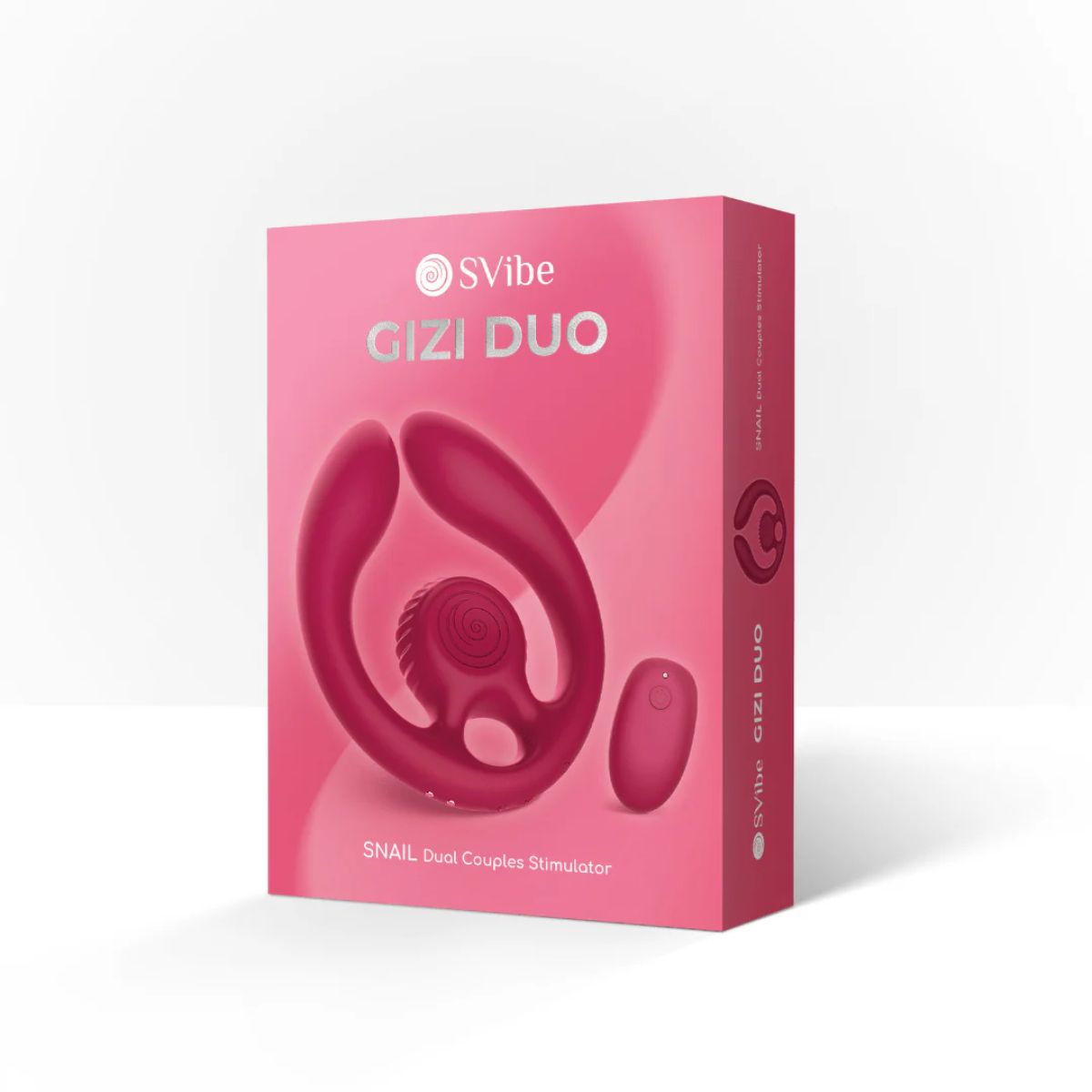 SVibe - Gizi Duo Couples Stimulator - Red – Clitoral Vibrator