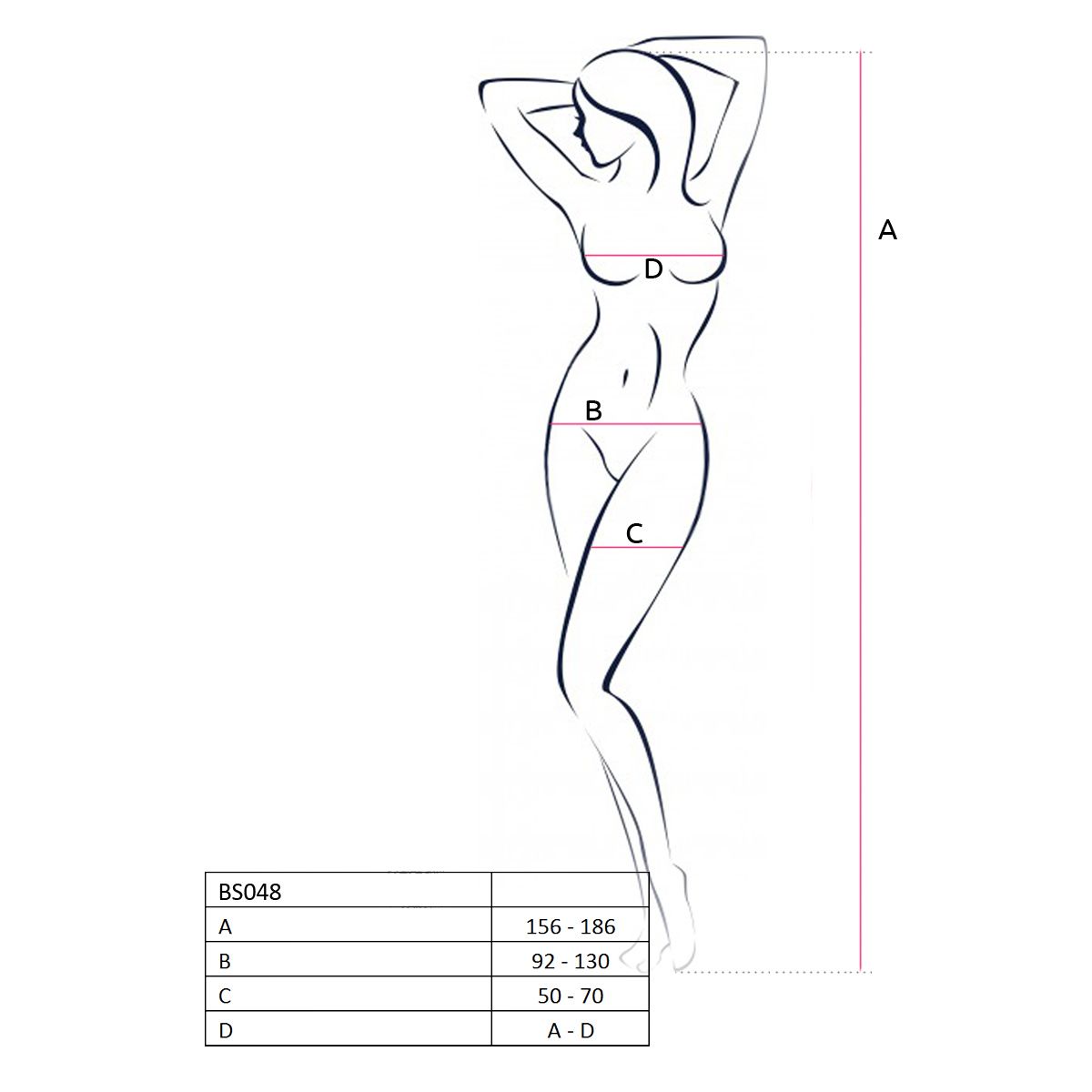 Graphic Line Mesh Catsuit | Passion