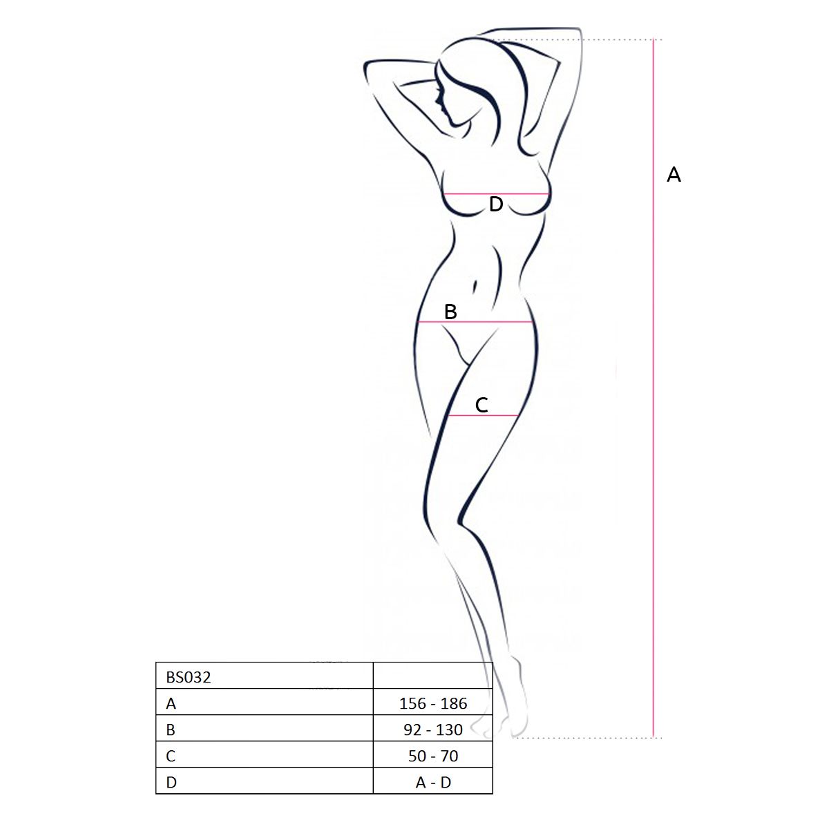Striking Pattern Mesh Catsuit – Black | Passion