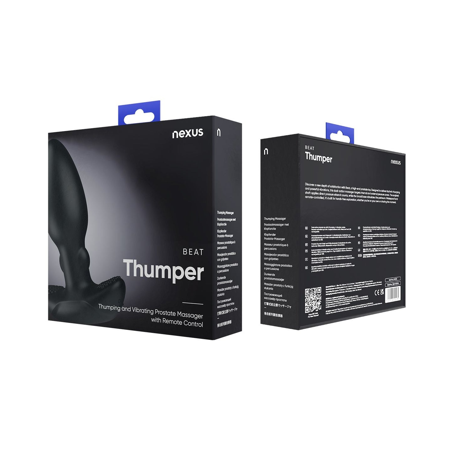 BEAT Rhythmic Vibrating Butt Plug With Remote Control | Nexus