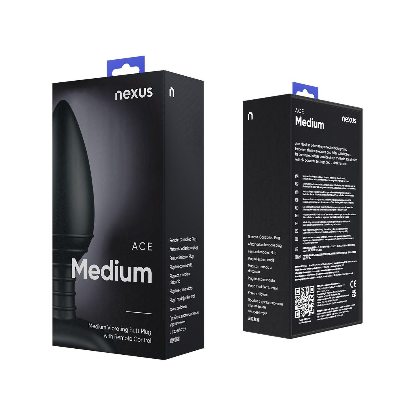 Nexus Ace Vibrating Butt Plug - Medium