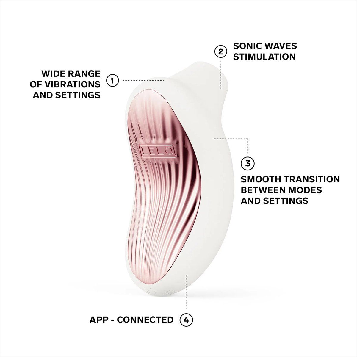 Lelo - Sona 3 Clitoral Stimulator - Cream – Clitoral Suction Toy