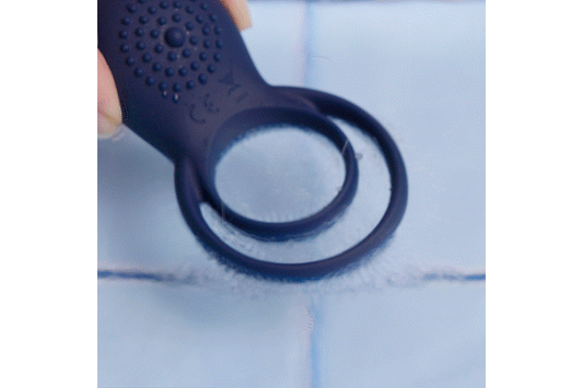 Boners - Vibrating Cock Ring for Couples - Blue – Rechargeable Vibrating Cock Ring