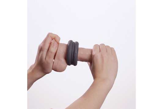 Boners - Buffer Rings 3 pcs - Blue – Cock Ring