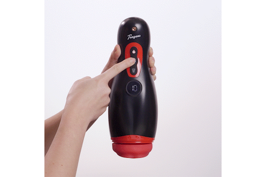 Teazers - Turn Up The Heat Masturbator - Black – Automatic Masturbator