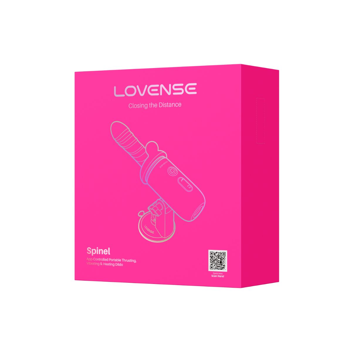 Lovense - Spinel Innovative 3-in-1 Vibrator – Vibrating Dildo