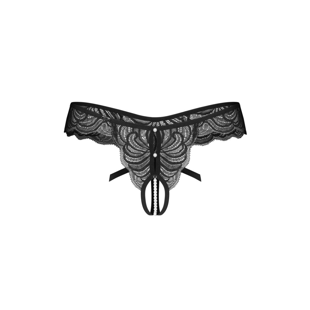 Trinise Crotchless Thong | Obsessive