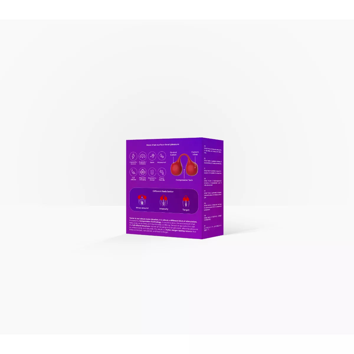 SVibe - Snail Twinn Finger Vibrator - Red