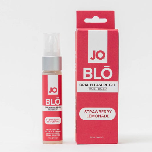JO BLŌ Oral Pleasure Gel Strawberry Lemonade 30ml | System JO