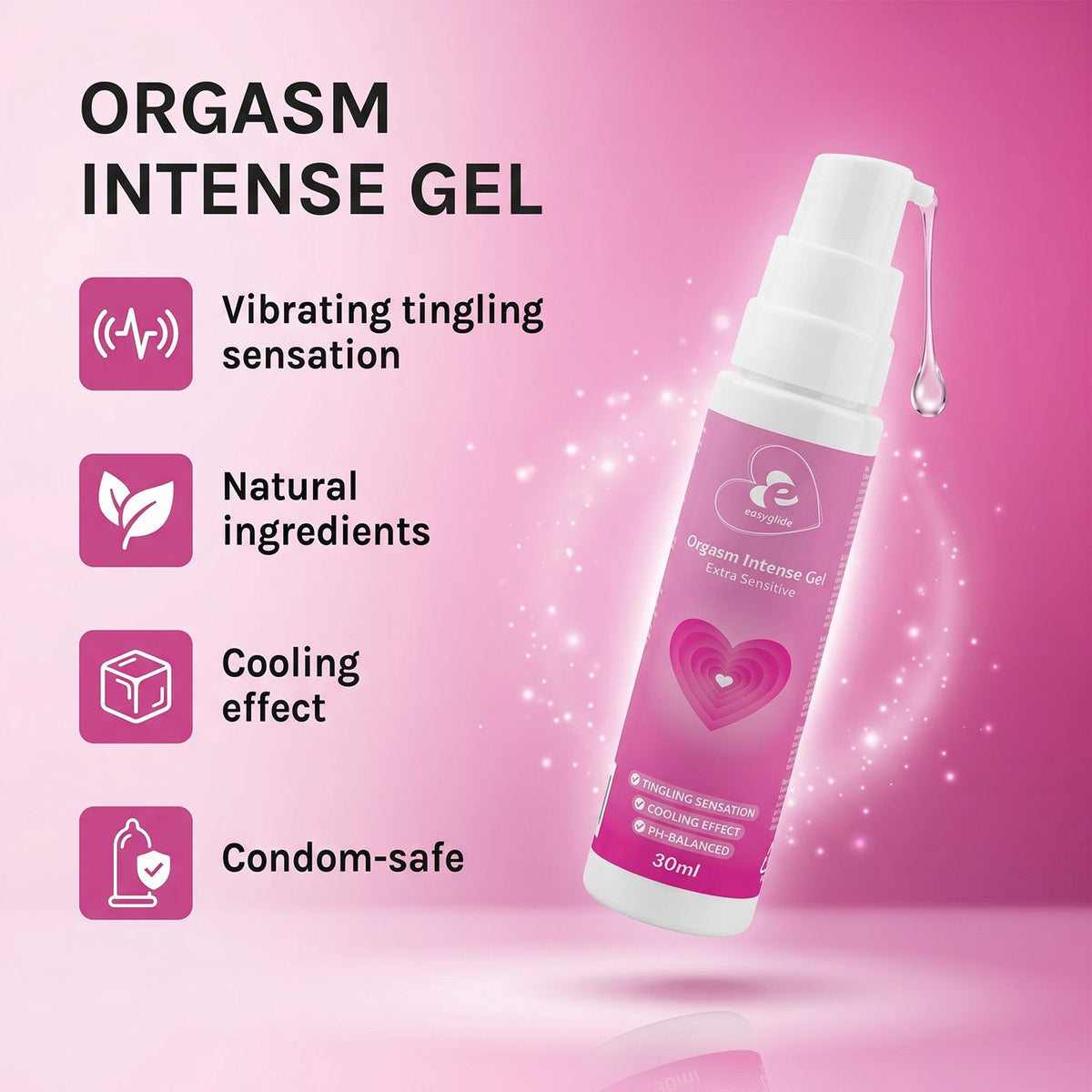Orgasm Intense Gel 30 ml | Easyglide