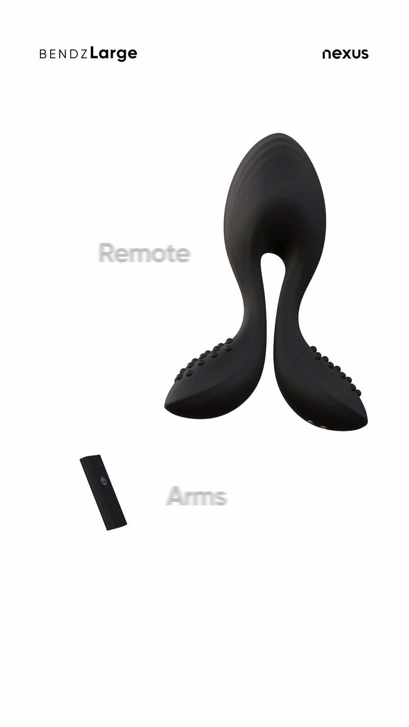 Nexus Bendz Vibrating Butt Plug Large