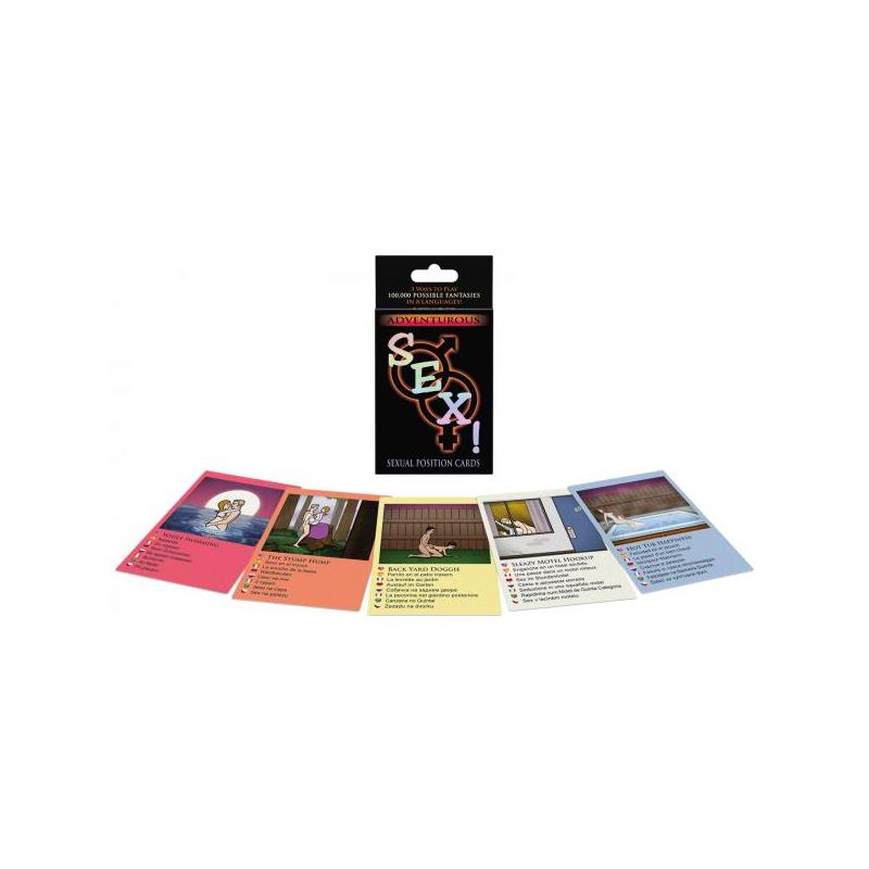 Adventurous Sex Card Game | Kheper