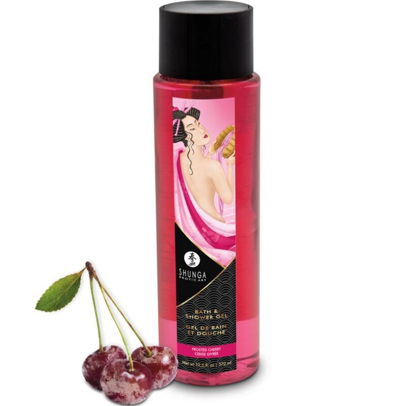 Bath & Shower Gel Frosted Cherry 370 Ml | Shunga