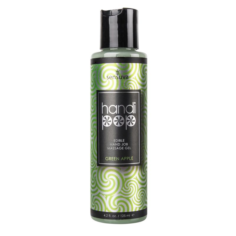 Handipop Handjob Massage Gel Green Apple 125 ml | Sensuva