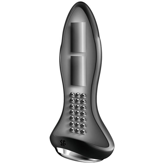 Satisfyer - Rotator Plug 1+ Vibrating Plug App Black – Vibrator