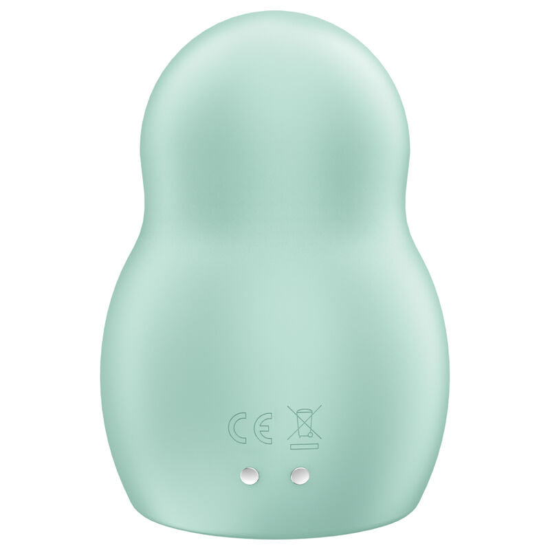 Satisfyer - Pro to GO 1 Double Air Pulse Stimulator & Vibrator Green – Clitoral Suction Toy