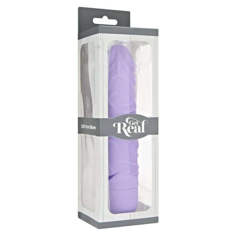 Get Real - Classic Original Vibrator - 17 cm Purple