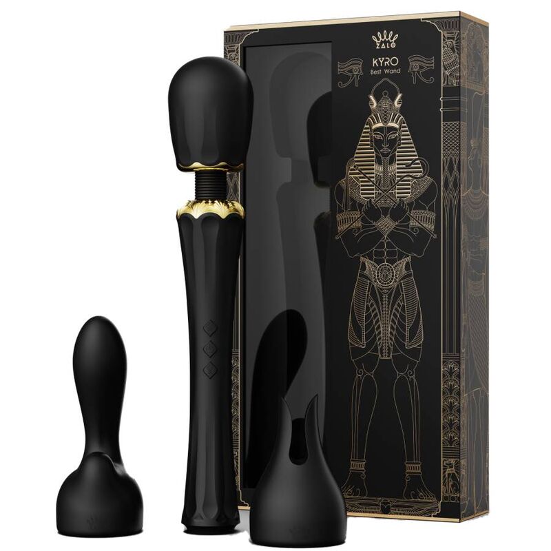 Zalo - Kyro Wand Black – Wand Vibrator