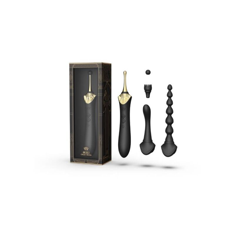 Zalo - Bess 2 Clitoral Massager Black – Anal Beads