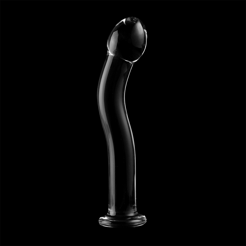 Series By Ibiza Dildo Borosilicate Glass 7.3 Inch (18.5 cm) | Nebula
