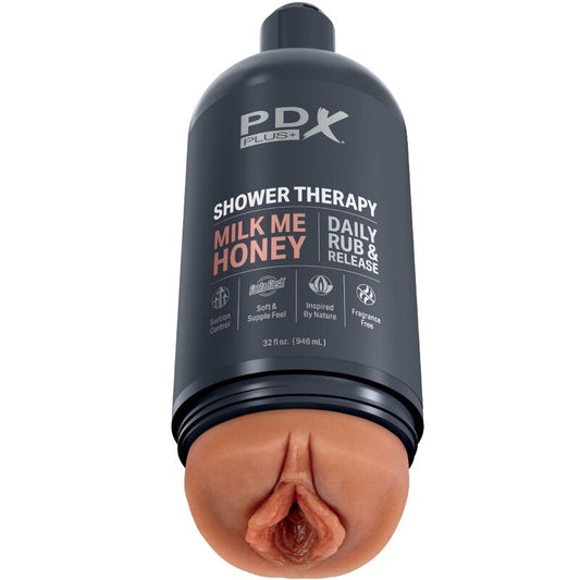Pdx Plus – Stroker Masturbator Discrete Bottle Design Milk Me Honey Candy bra