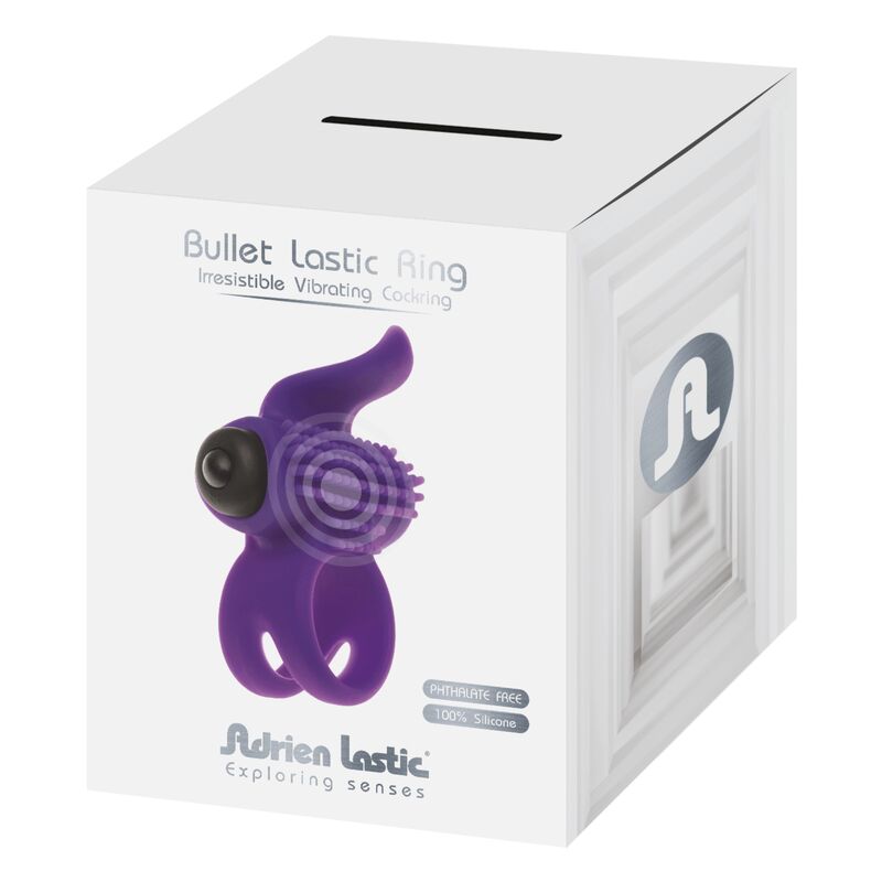 Adrien Lastic - Bullet Lastic Violet Vibrator Ring – Bullet Vibrator