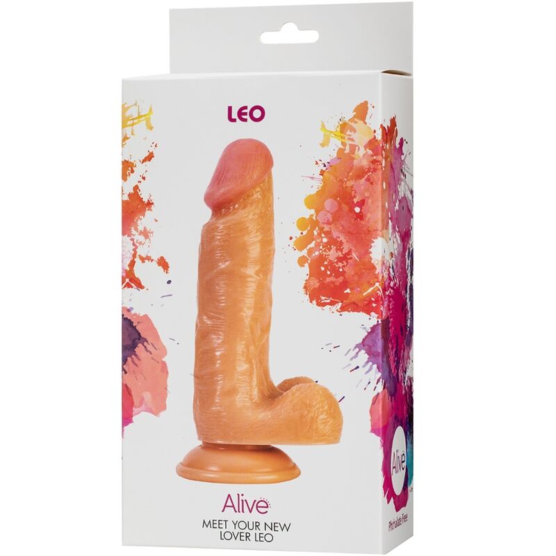 Alive - Leo Realistic Penis 17 cm – Suction Cup Dildo