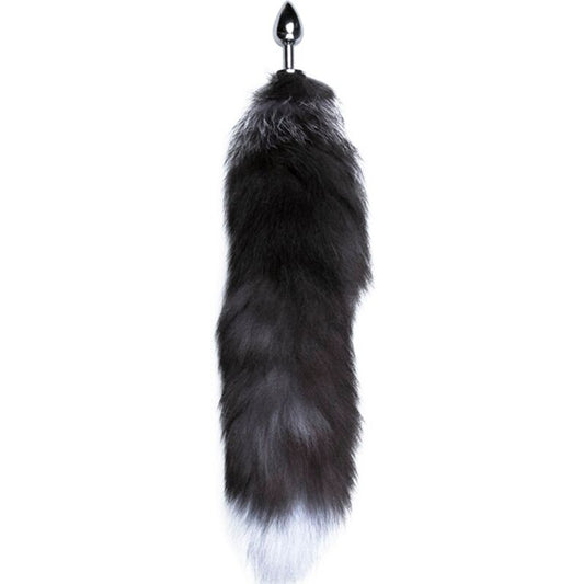 Alive - Anal Pleasure Plug Metal Fox Tail Size L
