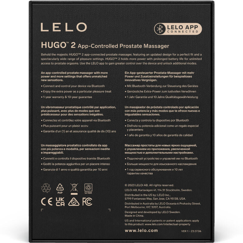 Hugo 2 Green Prostate Massager | LELO